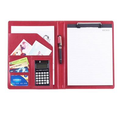 A4 Portfolio With 12-digit Calculator